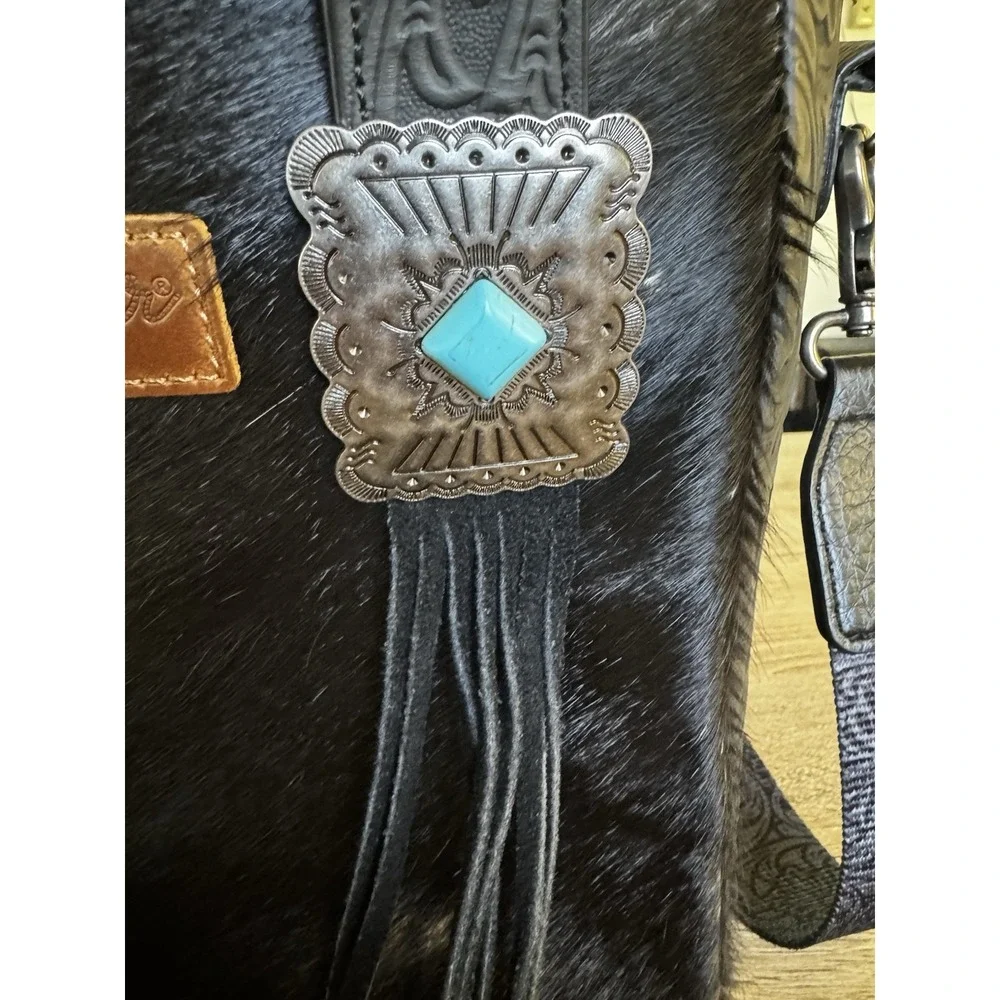 Wrangler leather black